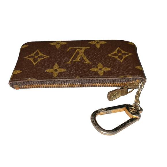 Vintage Louis Vuitton Monogram Pochette Cles Coin Pouch Key Holder - Picture 11 of 14